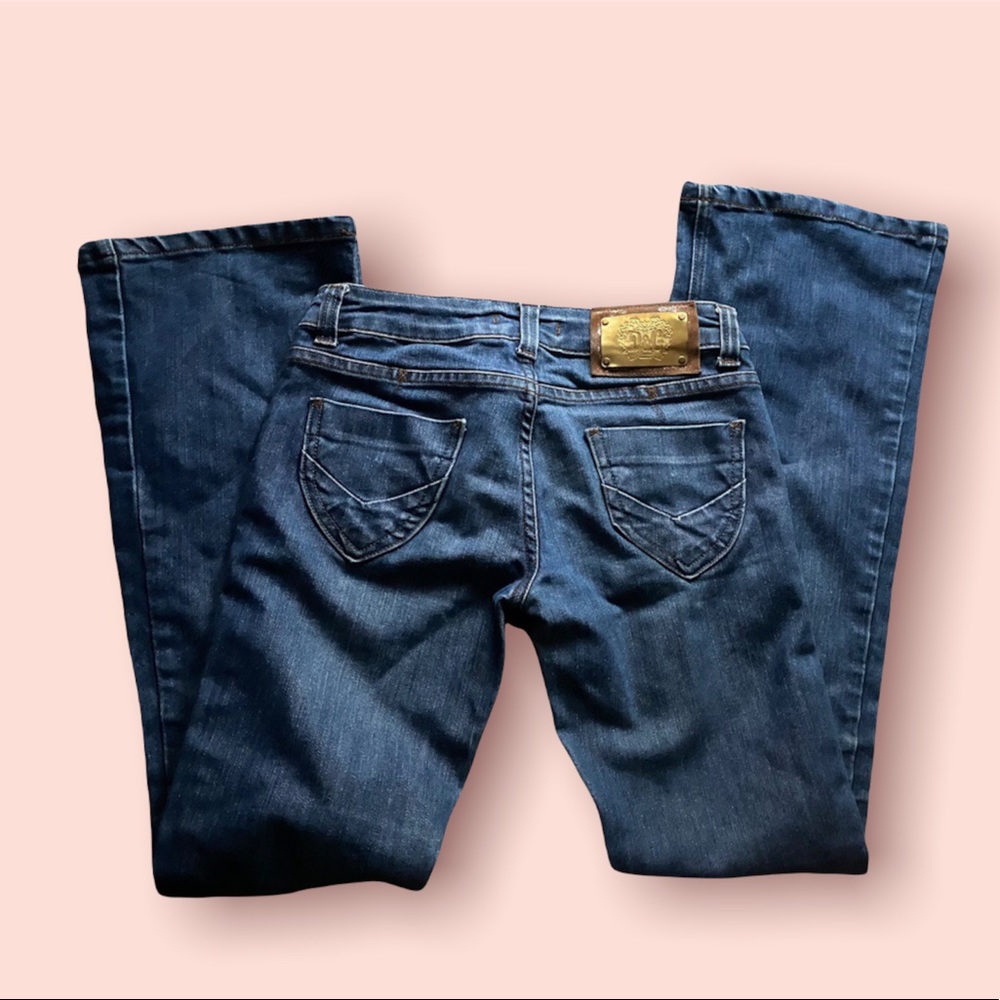 Dolce & Gabbana Blue Flare & Wide Leg Jeans